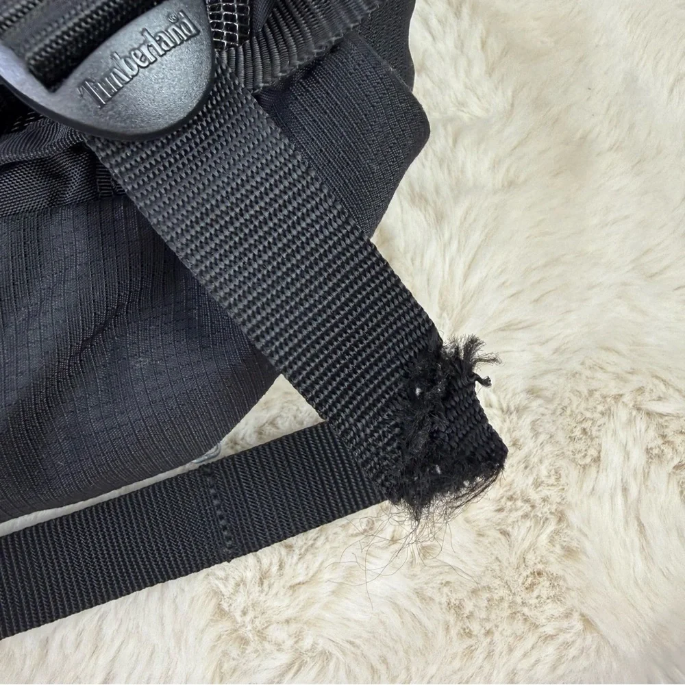 Timberland Black and Yellow Backpack‎ Y2K